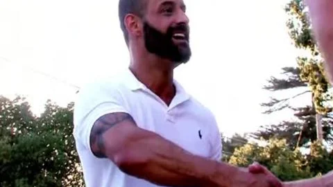 daddy Dads David Benjamin And Mitch Vaughn nailing