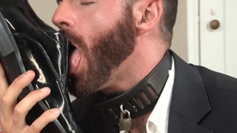 SayUncle Labs: Brendon Patrick wearing suit got slammed hard