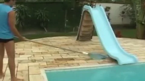 Brazilians nailing By The Pool