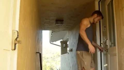 NextDoorBuddies: Gay David Skylar kissing each other scene